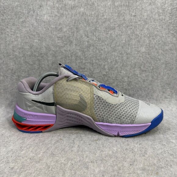 Nike Shoes Mens 6.5 Metcon 7 Grey Athletic Crossfit Workout Sneakers CZ8281-005 - Picture 7 of 9